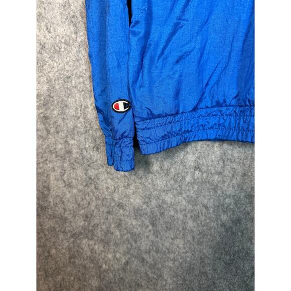 Champion Women’s Size Large Colorblock 1/2 Zip Windbreaker Anorak Jacket Retro - Picture 5 of 9